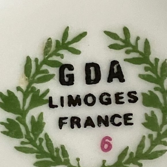 Cute Vintage  3 inch GDA Limoges Art Deco Design . - Picture 2 of 6